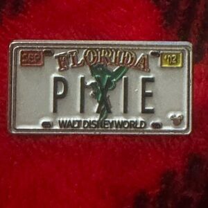 5/$25 Disney PIXIE License Plate Pin